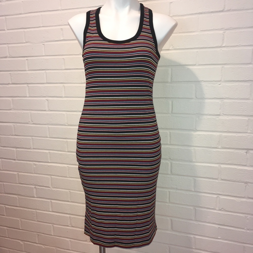 Cupcakes and Cashmere Rib Knit Midi Tank Dress